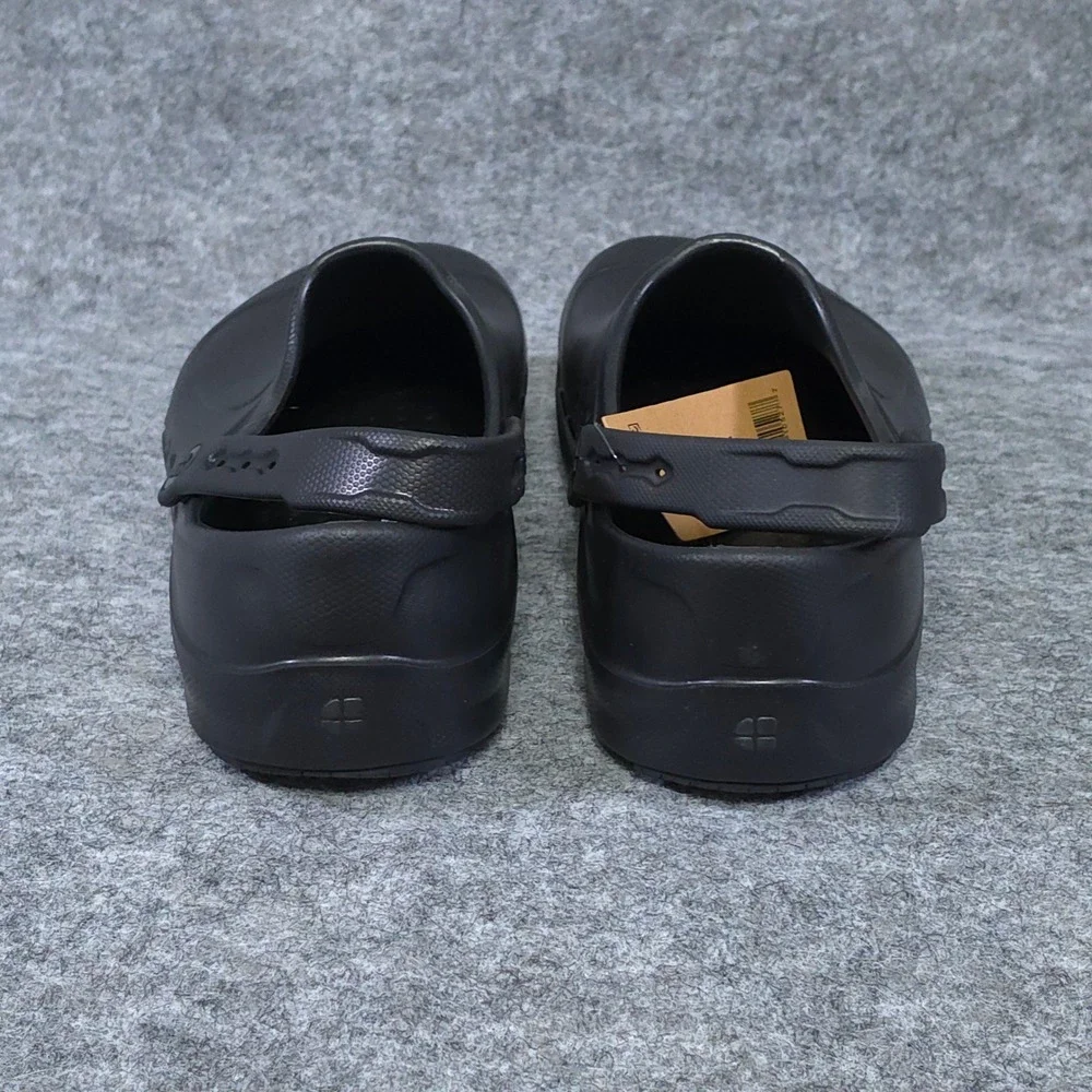 Shoes For Crews Zinc Black Slip Resistant Work Clogs Mens 9 Womens 11 60301